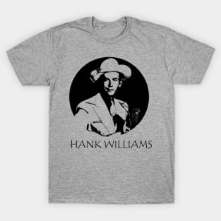 Hank Williams portrait 2 T-Shirt